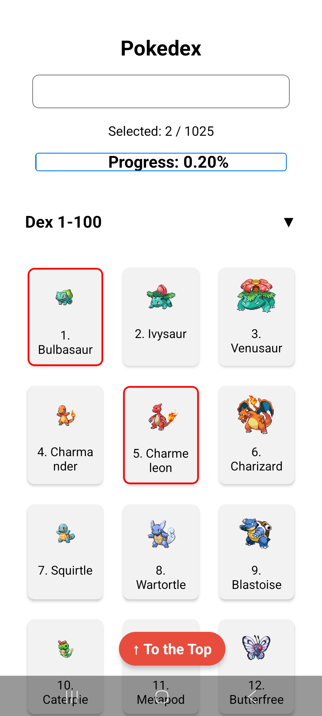 Pokedex Project